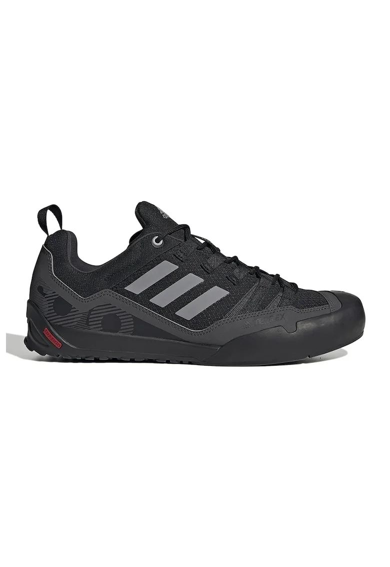 Pantofi low-top unisex pentru drumetii Terrex Swift Solo 2, Negru/Gri antracit