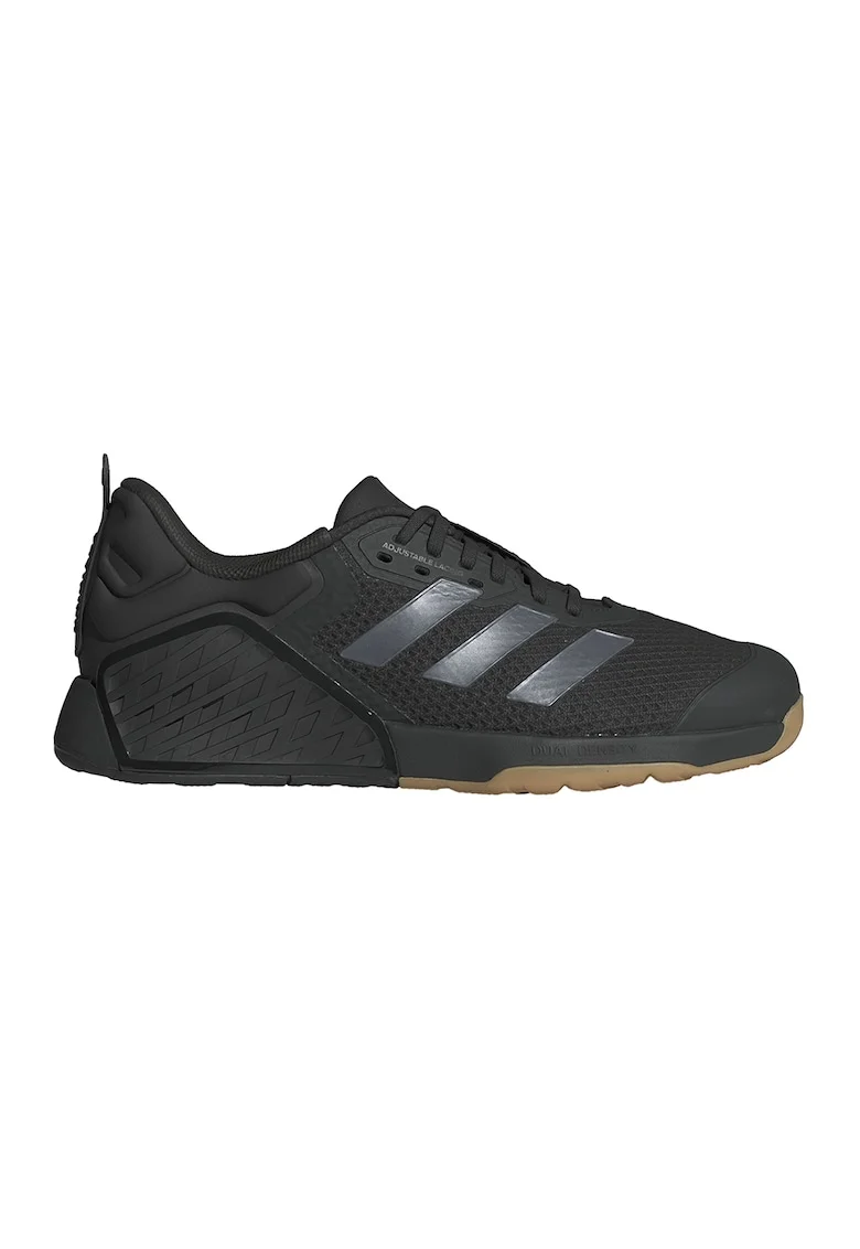Pantofi pentru fitness Dropset 3, Negru stins/Gri inchis