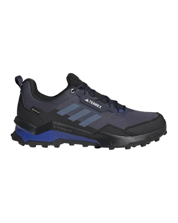 Pantofi cu tehnologie Gore-Tex pentru drumetii Terrex AX4, Negru/Albastru ultramarin