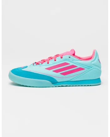 Pantofi pentru fotbal F50 Messi Freestyle, Turcoaz/Roz