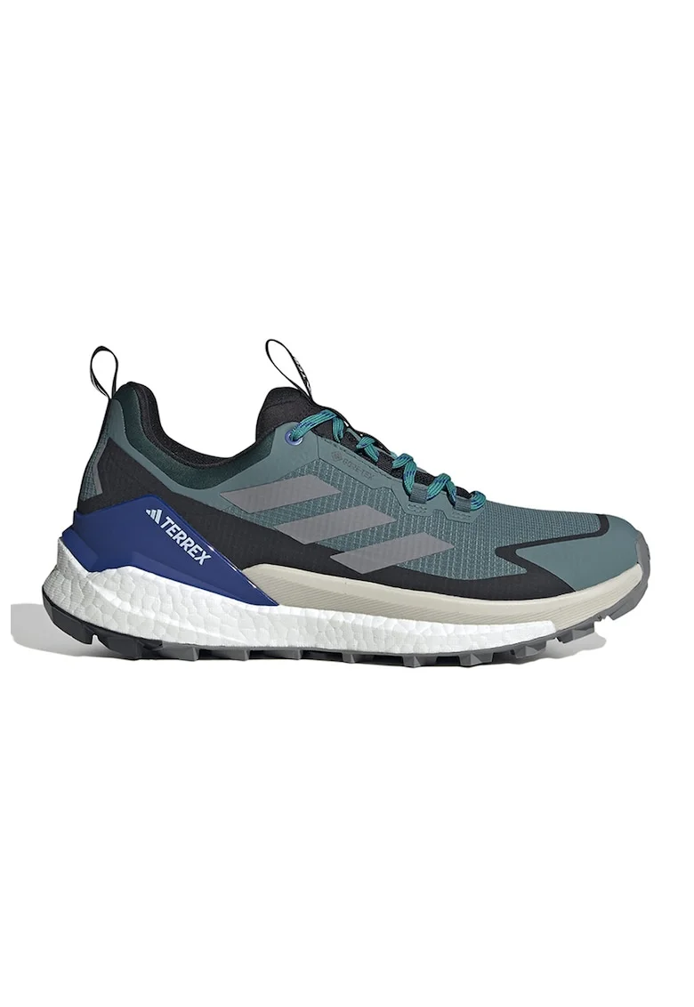 Pantofi pentru drumetii Terrex Free Hiker 2.0 Low Gore-Tex, Negru/Verde persan