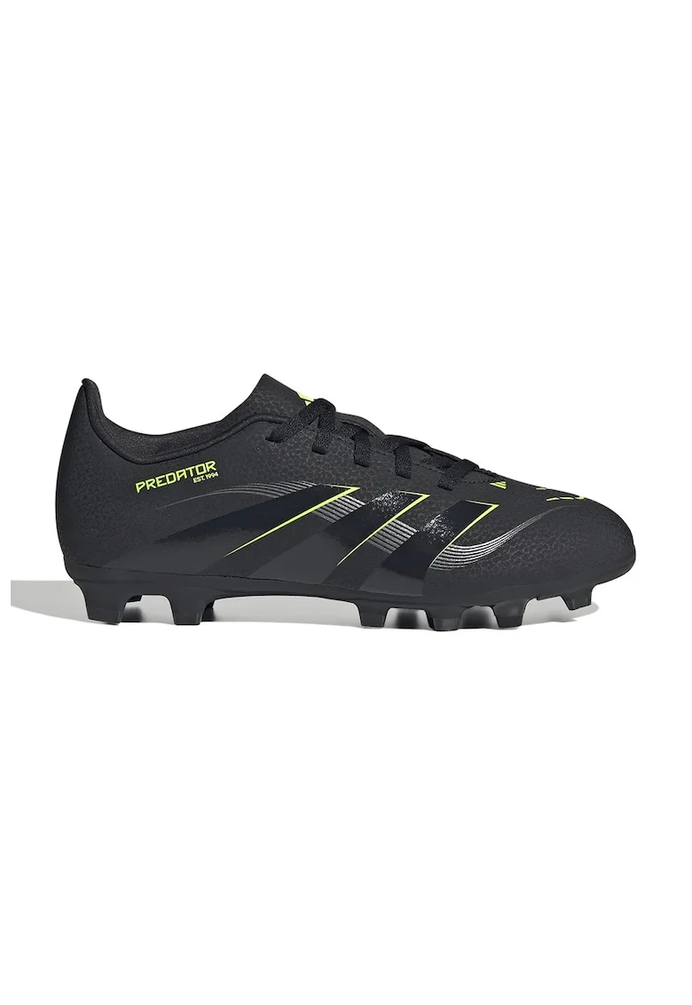 Pantofi cu crampoane, pentru fotbal Predator Club, Negru/Verde electric