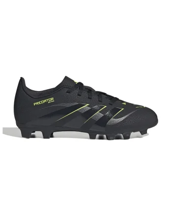 Pantofi cu crampoane, pentru fotbal Predator Club, Negru/Verde electric