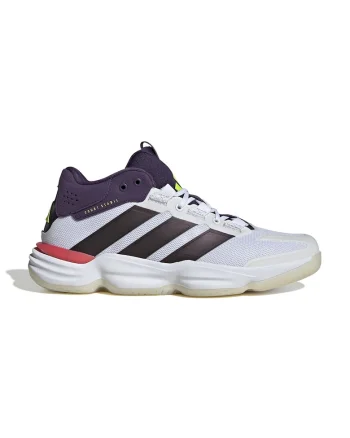 Pantofi pentru sporturi de interior Court Stabil, Galben pal/Alb optic/Violet prafuit
