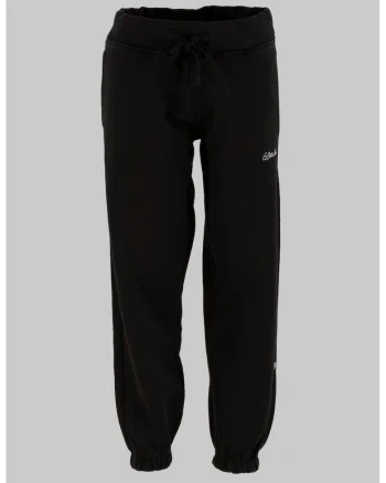 Pantaloni de trening relaxed fit cu snur, Negru