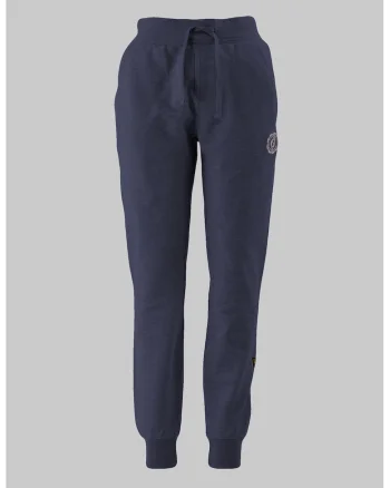 Pantaloni de trening de bumbac cu snur, Albastru inchis