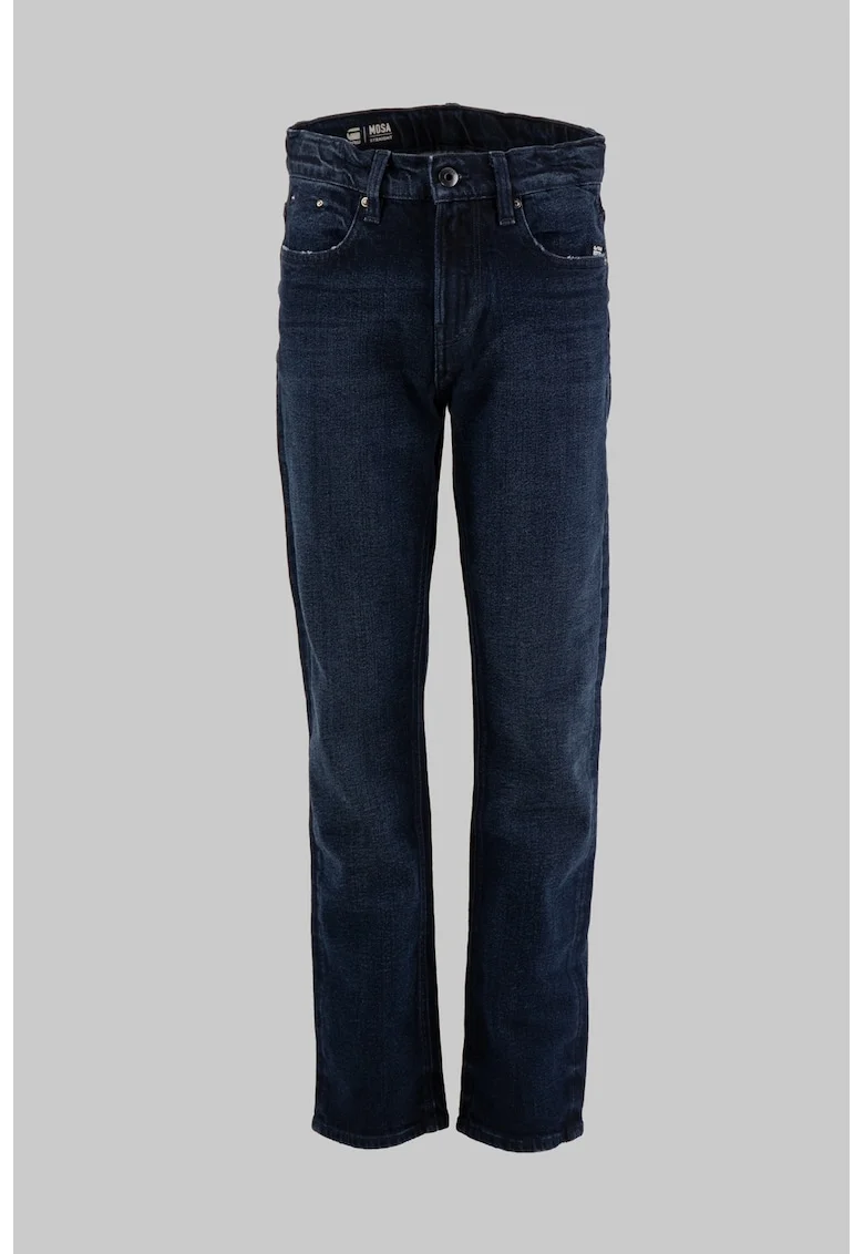 Blugi uni regular fit, Bleumarin