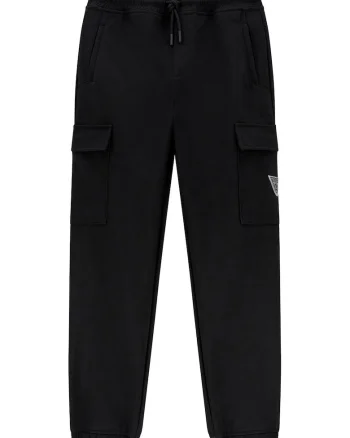 Pantaloni cargo SoftShell, Negru