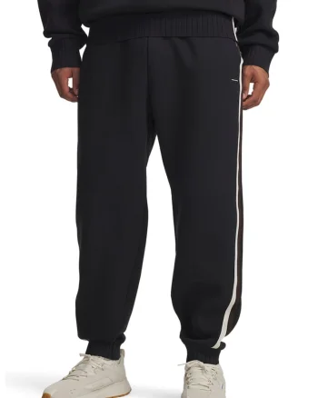 Pantaloni jogger cu snur pentru antrenament Icon, Negru