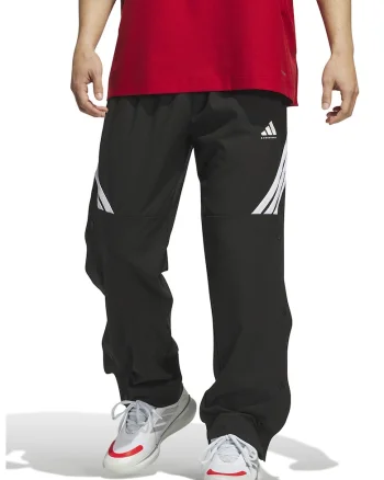 Pantaloni lejeri pentru baschet, Negru