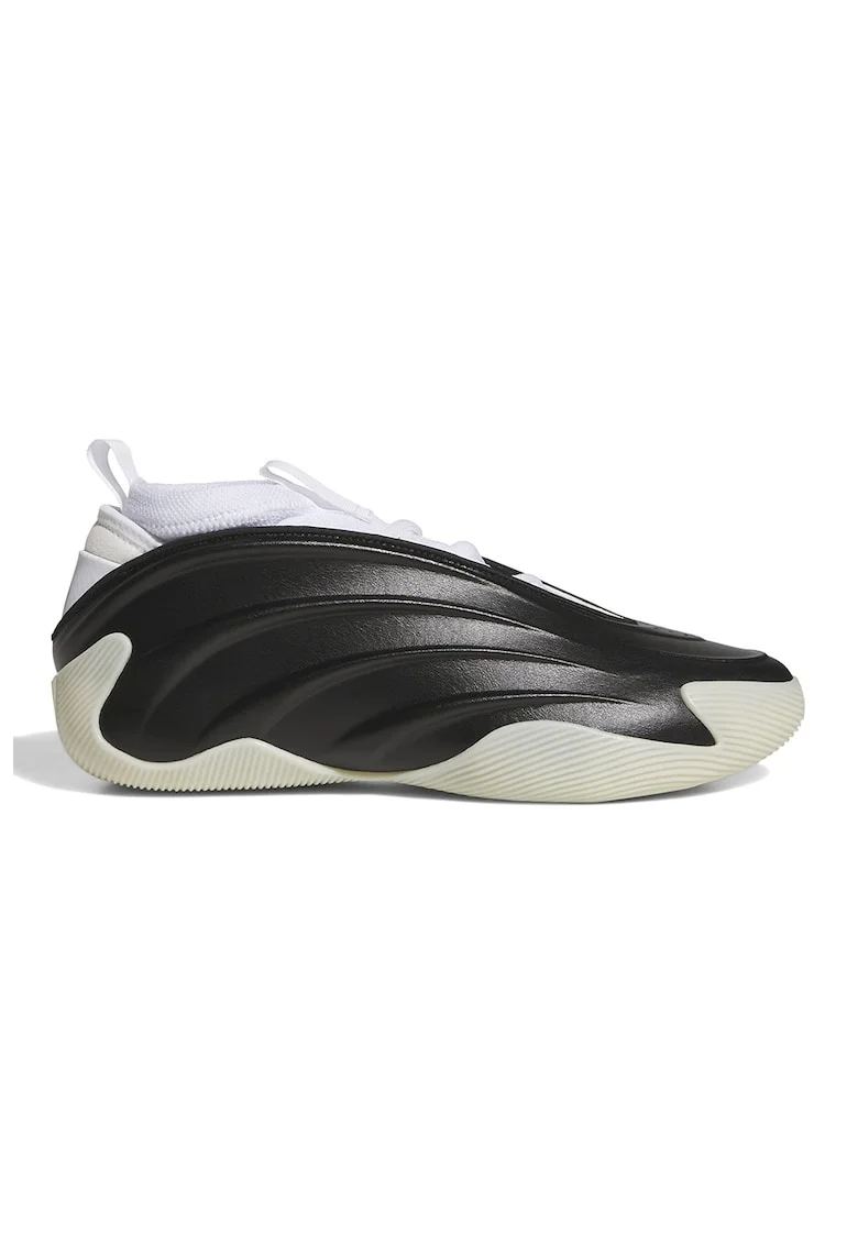 adidas Performance, Pantofi din piele pentru baschet Harden Vol. 9, Negru