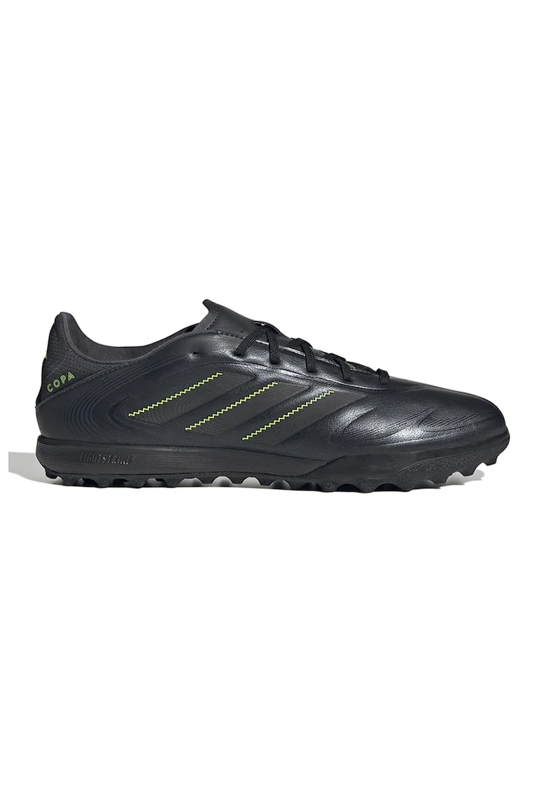 Pantofi pentru fotbal Copa Pure 2, Negru/Verde lime