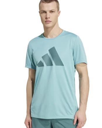 Tricou pentru alergare Run It, Turcoaz/Verde aquamarin