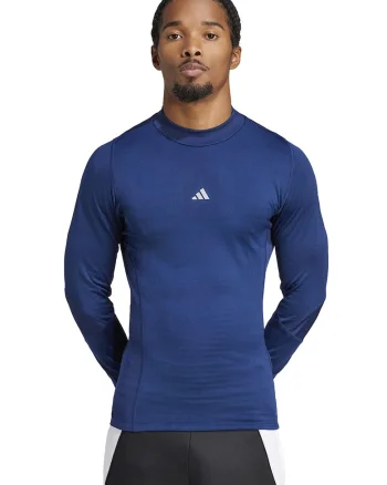 Bluza slim fit cu logo, Albastru inchis/Alb optic