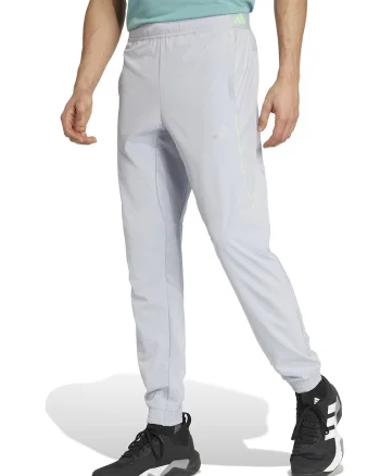 Pantaloni slim fit pentru fitness Tech, Verde/Gri deschis