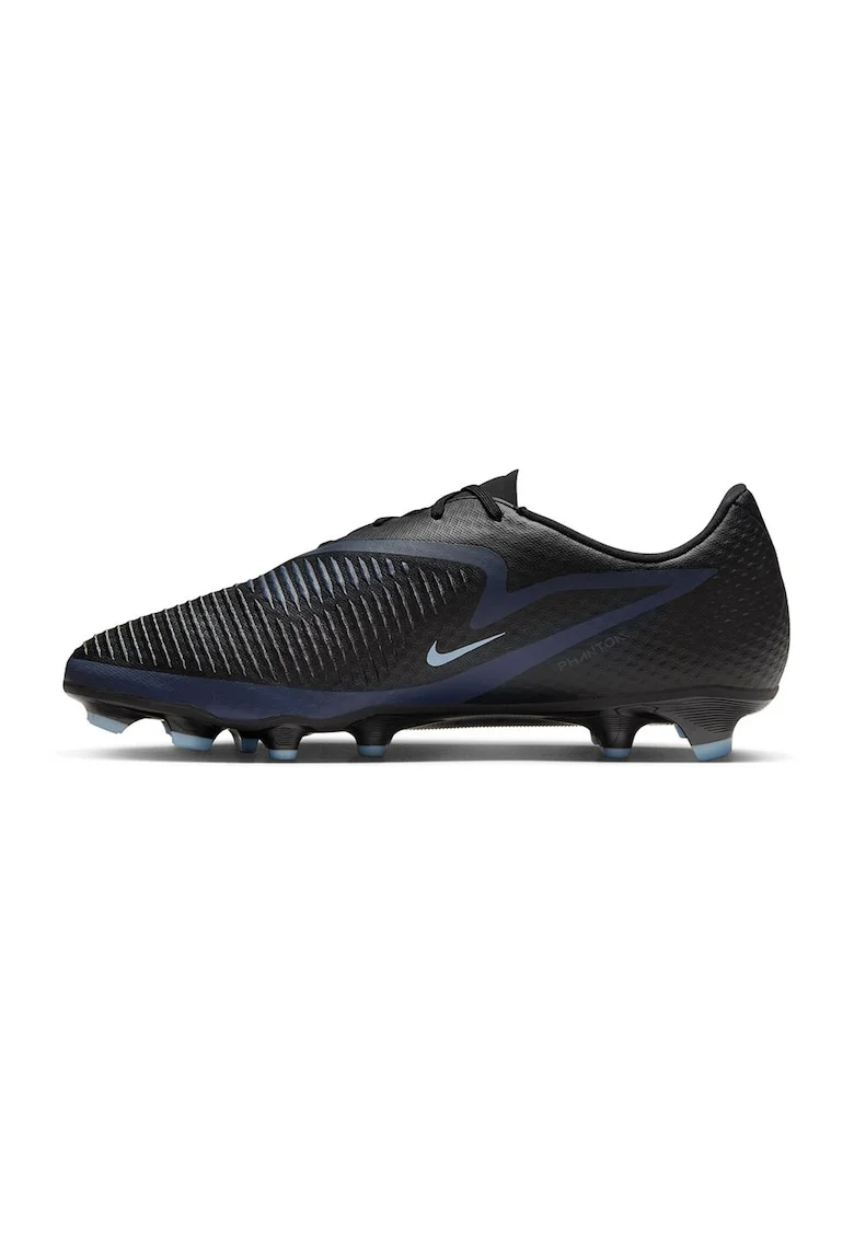 Pantofi Phantom 6 pentru fotbal, Negru/Albastru deschis