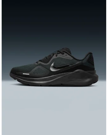 Pantofi sport Road, pentru alergare, Negru stins/Gri antracit
