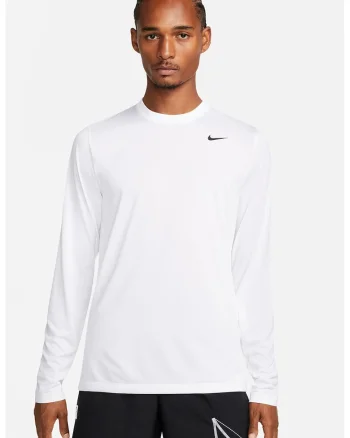 Bluza cu tehnologie Dri FIt pentru fitness, Alb optic