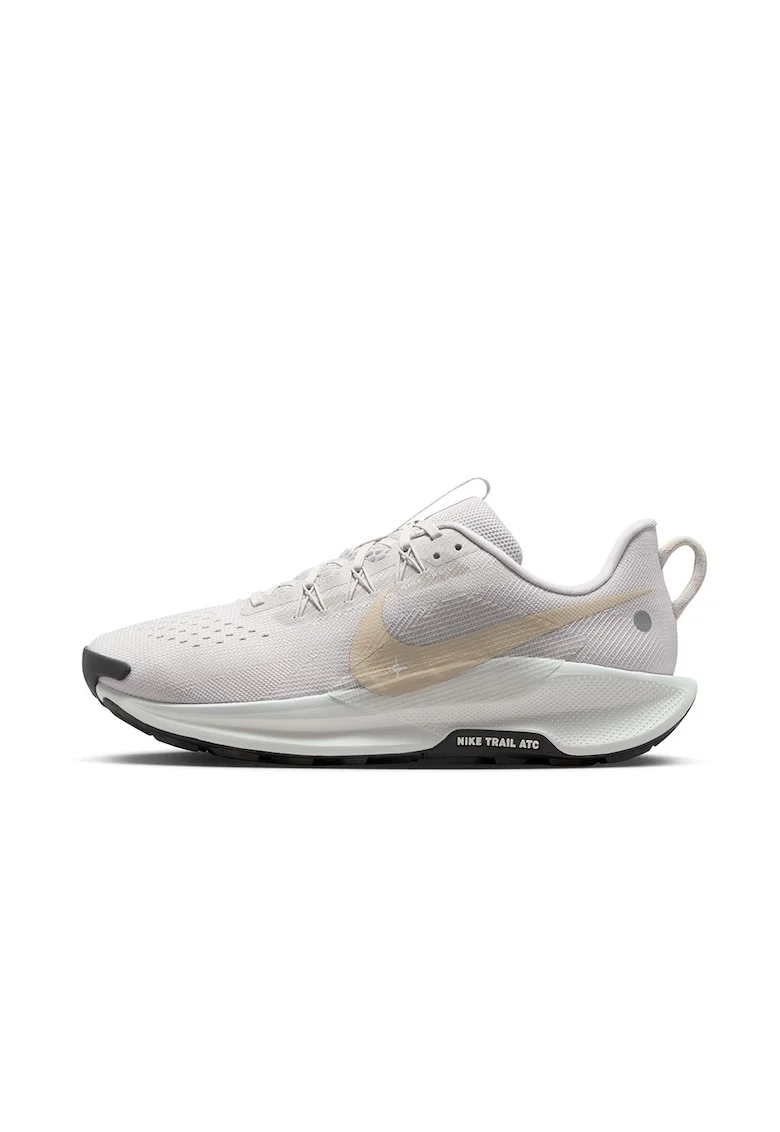 Pantofi ReactX Pegasus 5 pentru alergare pe teren accidentat, Gri deschis/Maro nisip