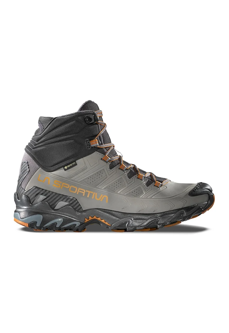 Ghete mid-high pentru drumetii Ultra Raptor II, Gri deschis/Portocaliu