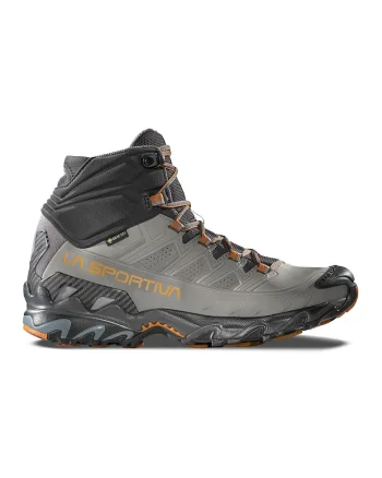 Ghete mid-high pentru drumetii Ultra Raptor II, Gri deschis/Portocaliu