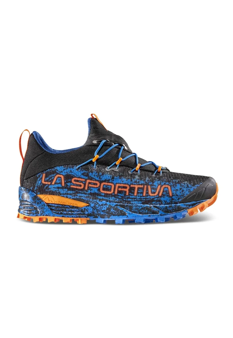 Pantofi pentru alergare trail Tempesta GTX, Negru/Portocaliu/Albastru