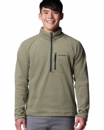 Bluza de trening din fleece, pentru schi Fast Trek III, Kaki pal