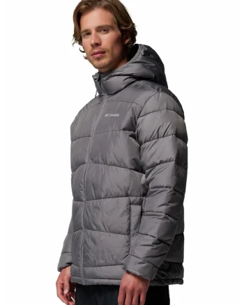 Geaca cu gluga Fivemille Bute II, Gri deschis