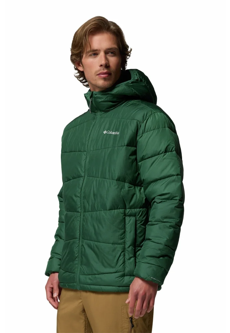 Geaca cu gluga Fivemille Bute II, Verde