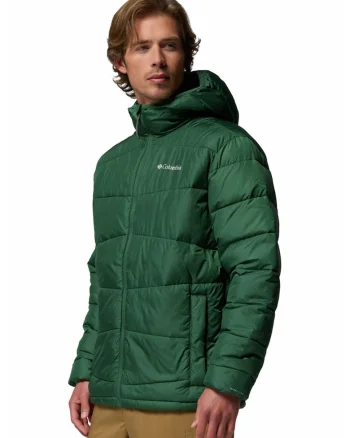 Geaca cu gluga Fivemille Bute II, Verde