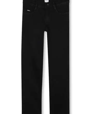 Blugi cu talie medie, Negru