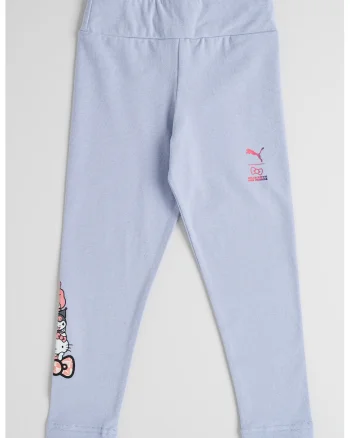 Colanti cu talie inalta Hello Kitty, Albastru lavanda