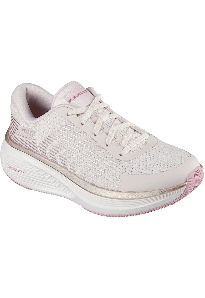 Pantofi sport Go Run Elevate 2.0 din material textil, Roz Crem