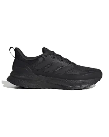 Pantofi Ultrarun 5 cu finisaj rezistent la apa, pentru alergare, Negru stins