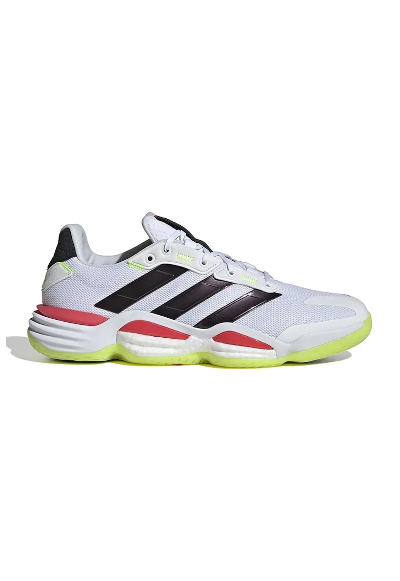Pantofi Stabil 16 din plasa cu garnituri sintetice, Rosu/Alb/Verde lime