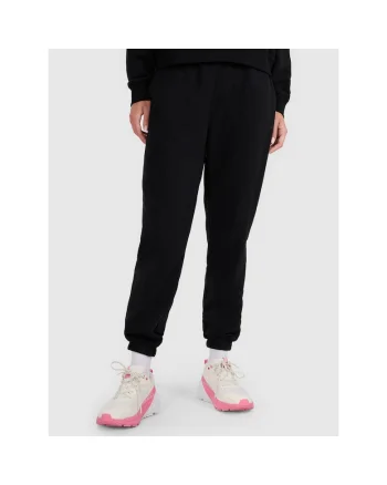Pantaloni sport bumbac negru, Negru