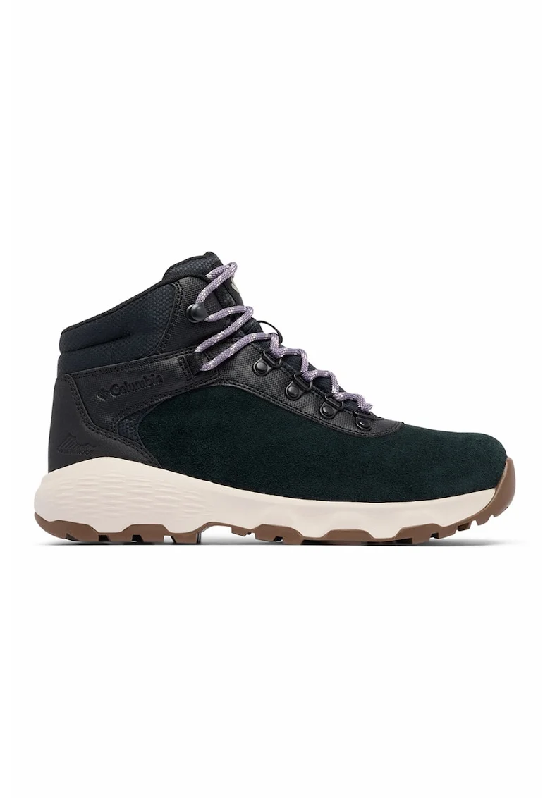 Ghete impermeabile pentru trekking Newton Wander, Alb fildes/Negru/Maro