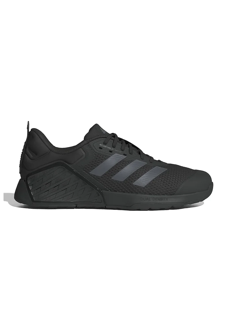 Pantofi cu logo pentru fitness Dropset 3, Negru