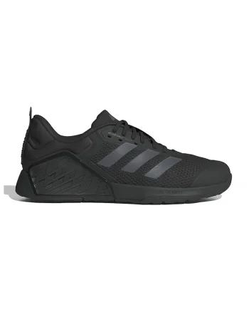 Pantofi cu logo pentru fitness Dropset 3, Negru