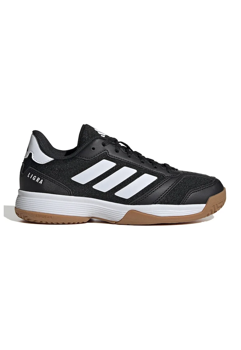 Pantofi cu logo pentru fitness Ligra, Alb/Negru