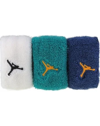 Set 3 mansete pentru par,  Nylon, Multicolor