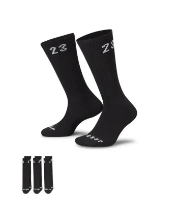 Sosete  U JORDAN ESSENTIAL CREW 3PR-DA5718-010