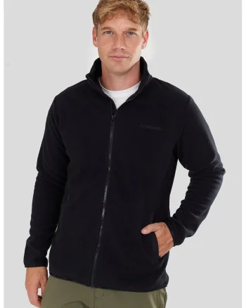 Bluza cu fermoar pentru trekking Nestor II, Negru