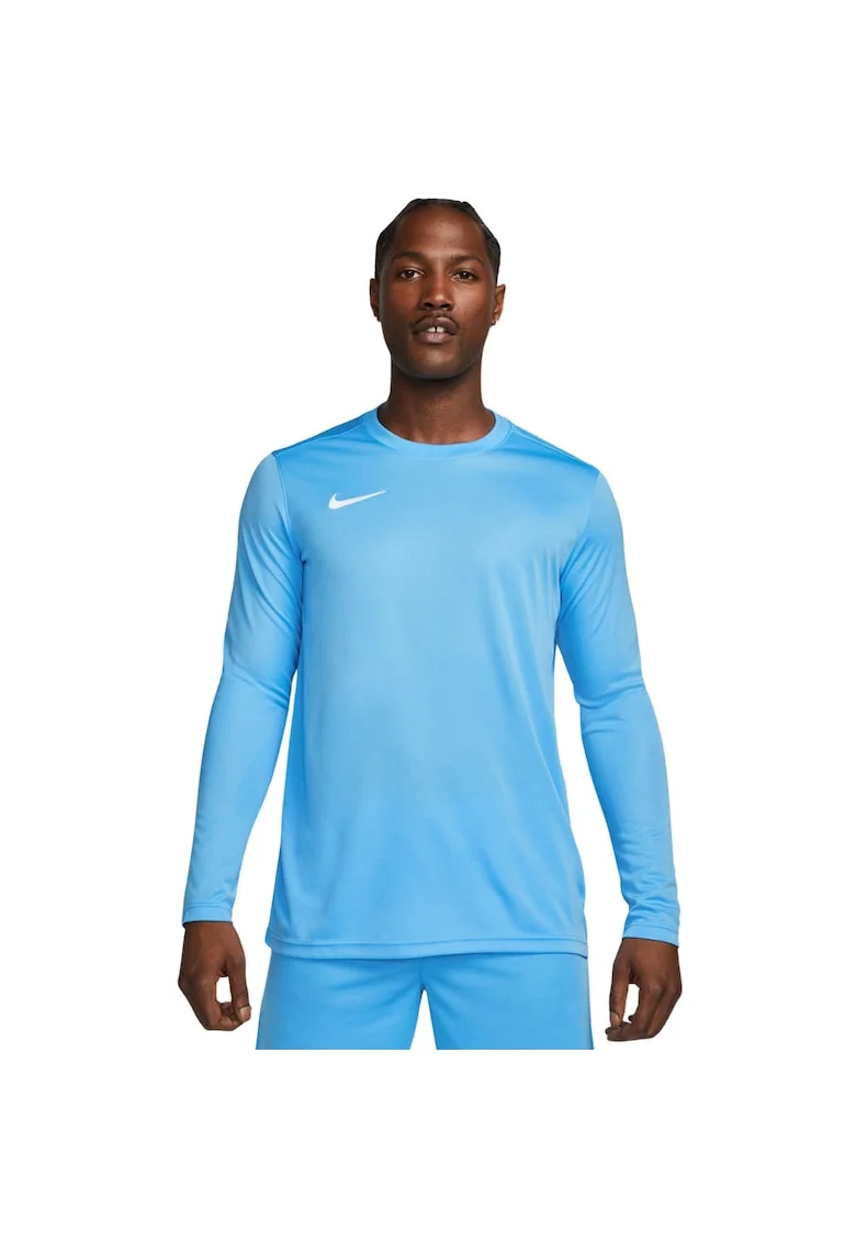 Tricou sport, Nike, Dri-FIT Park VII, albastru, poliester, maneci lungi,