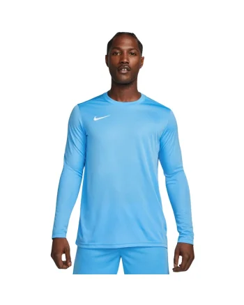 Tricou sport, Nike, Dri-FIT Park VII, albastru, poliester, maneci lungi,