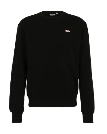 Bluza sport barbati,  Leverano, negru, material moale, croiala standard