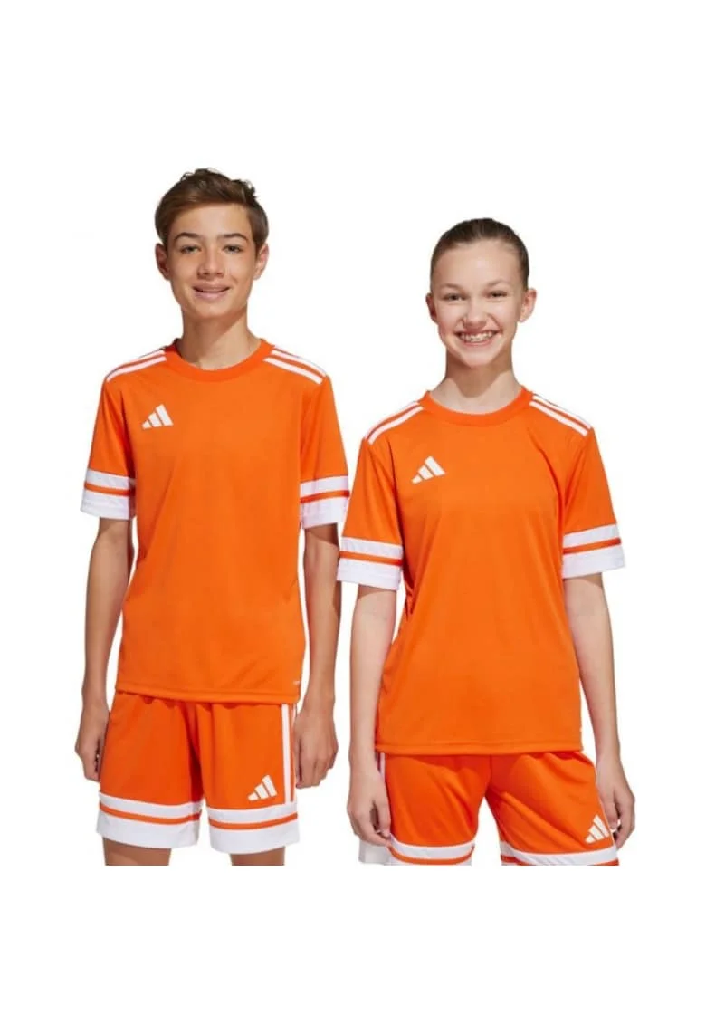 Tricou sport copii  Squadra 25, portocaliu, pentru fotbal