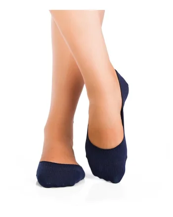 Sosete tip talpici SUPER INVISIBLE ORGANIC SOCKS DARK BLUE