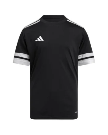 Tricou sport copii,  Squadra 25 JR Jj0052, negru, fibre sintetice