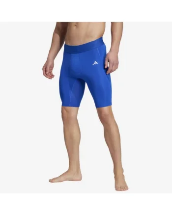 Pantaloni scurti sport barbati  Techfit, elastan/poliester, albastru
